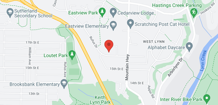 map of 878 E 16TH STREET